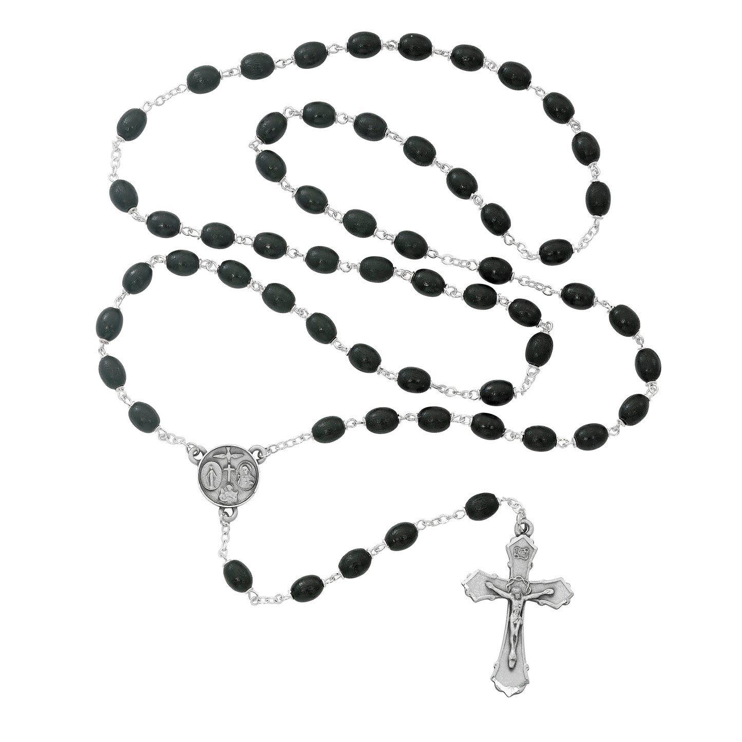 Black Wood 4 - Way Rosary