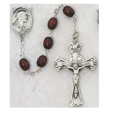 Brown Wood Rosary (600LF)