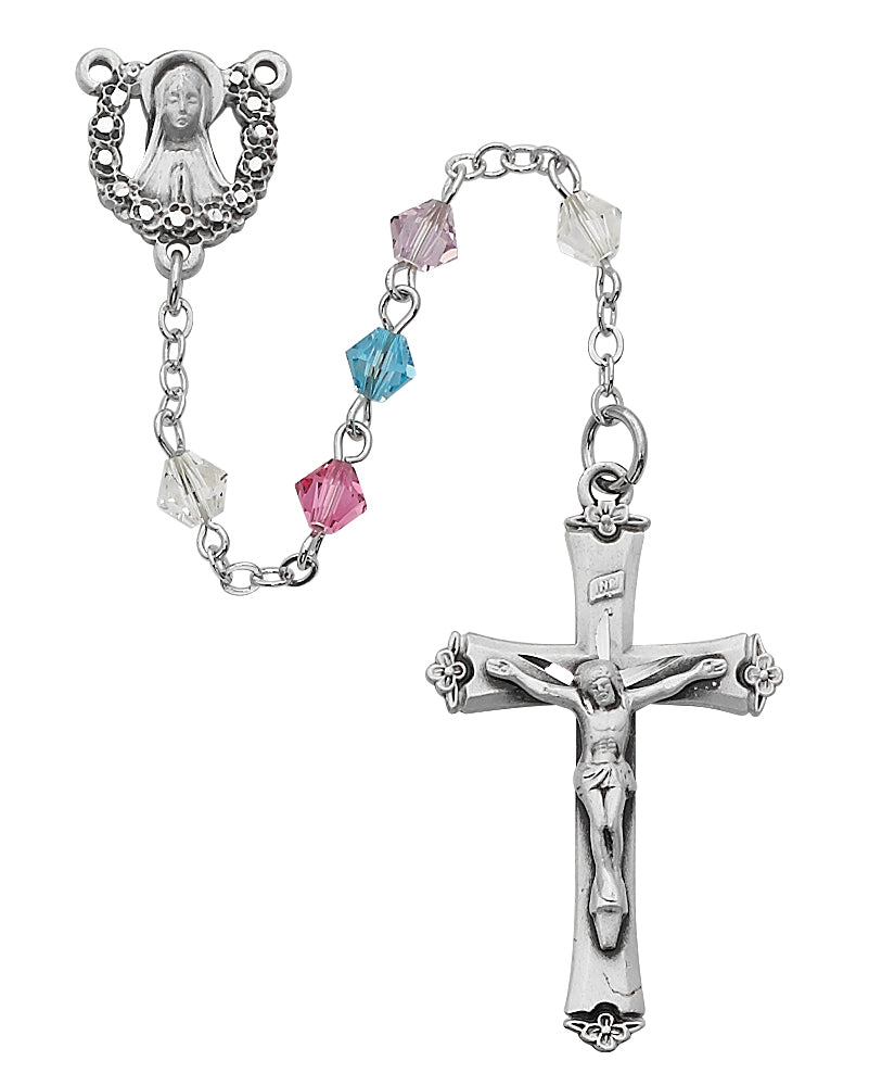 Multi Swarovski Bead Rosary