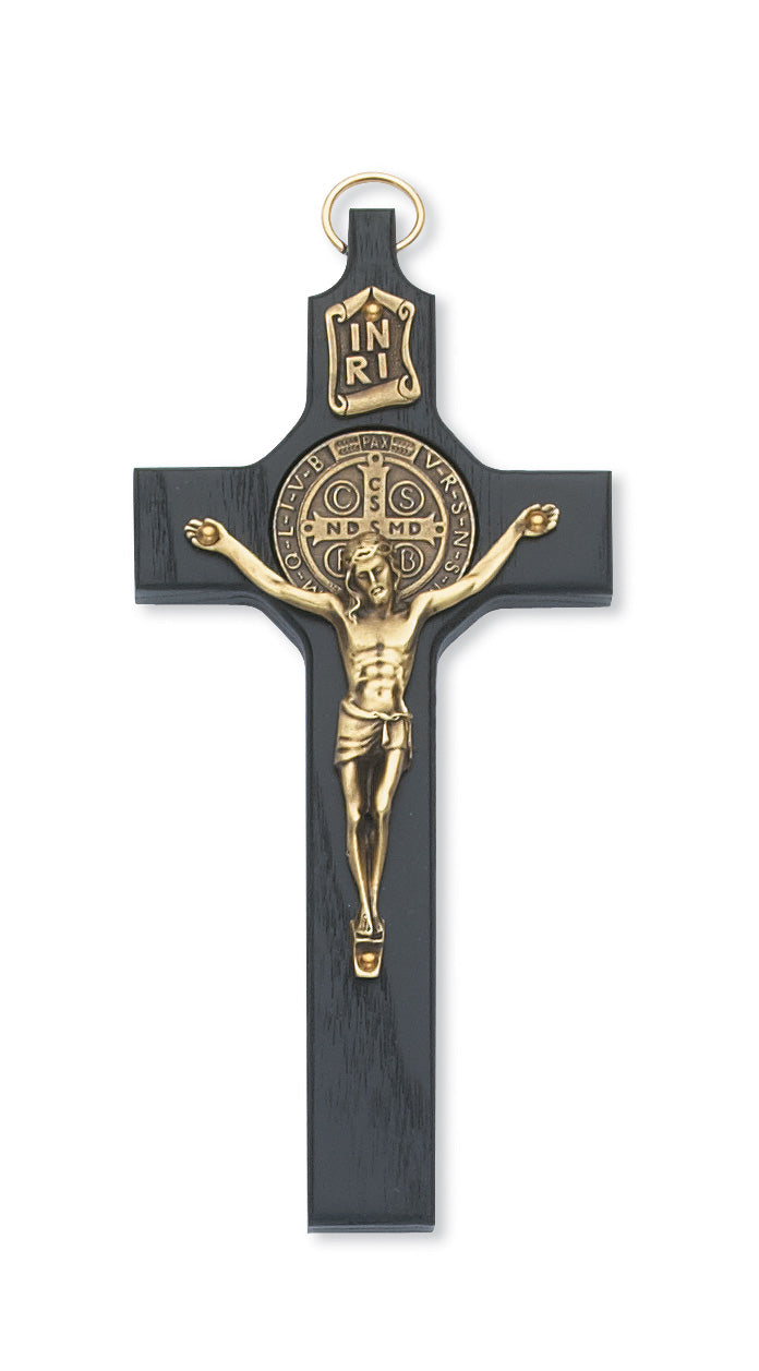 6 1/4 In St. Benedict Crucifix - Made in USA
