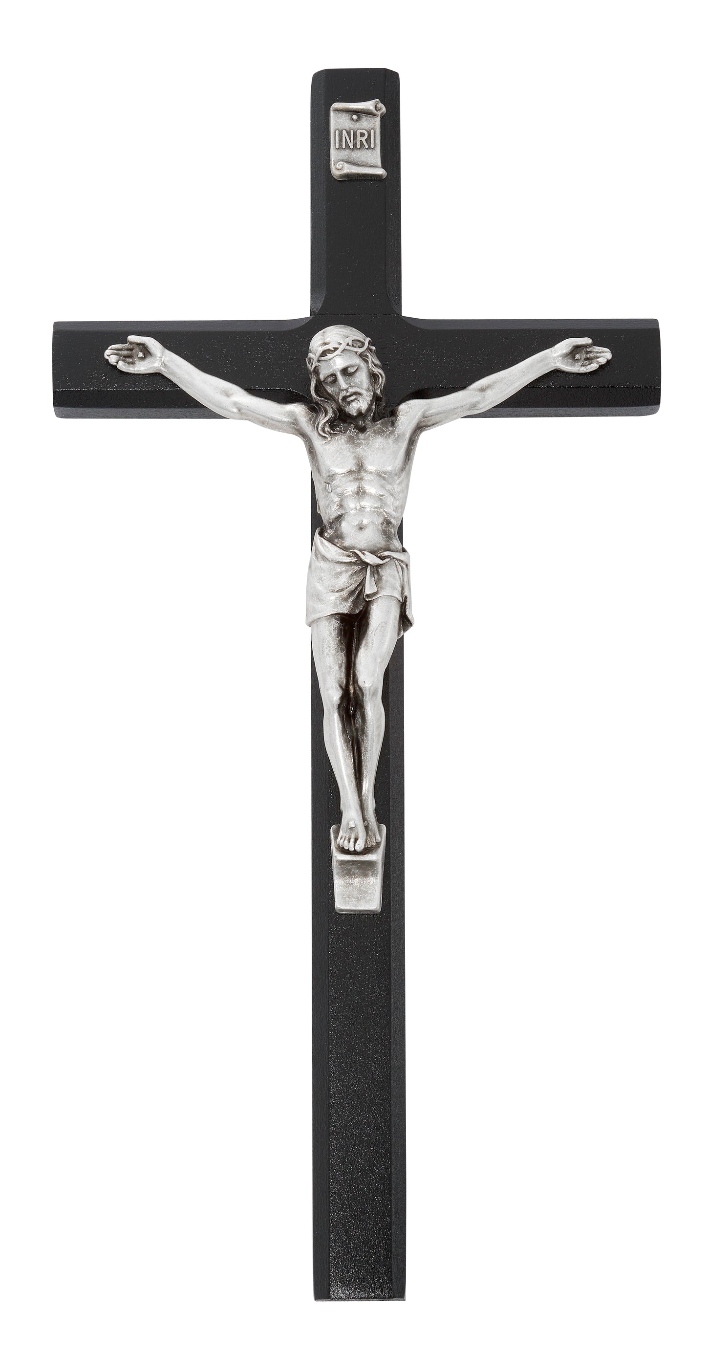 10 In Black Crucifix - Made in USA (80-184)