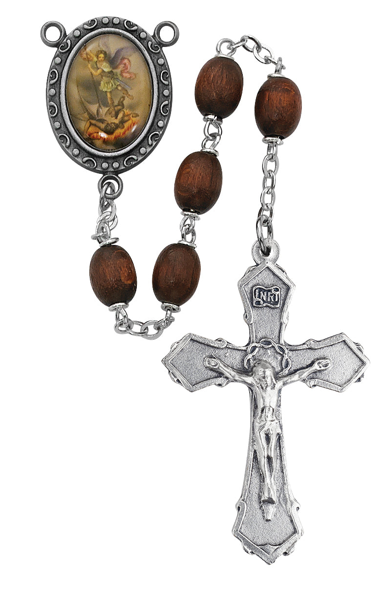 Brown St. Michael Rosary