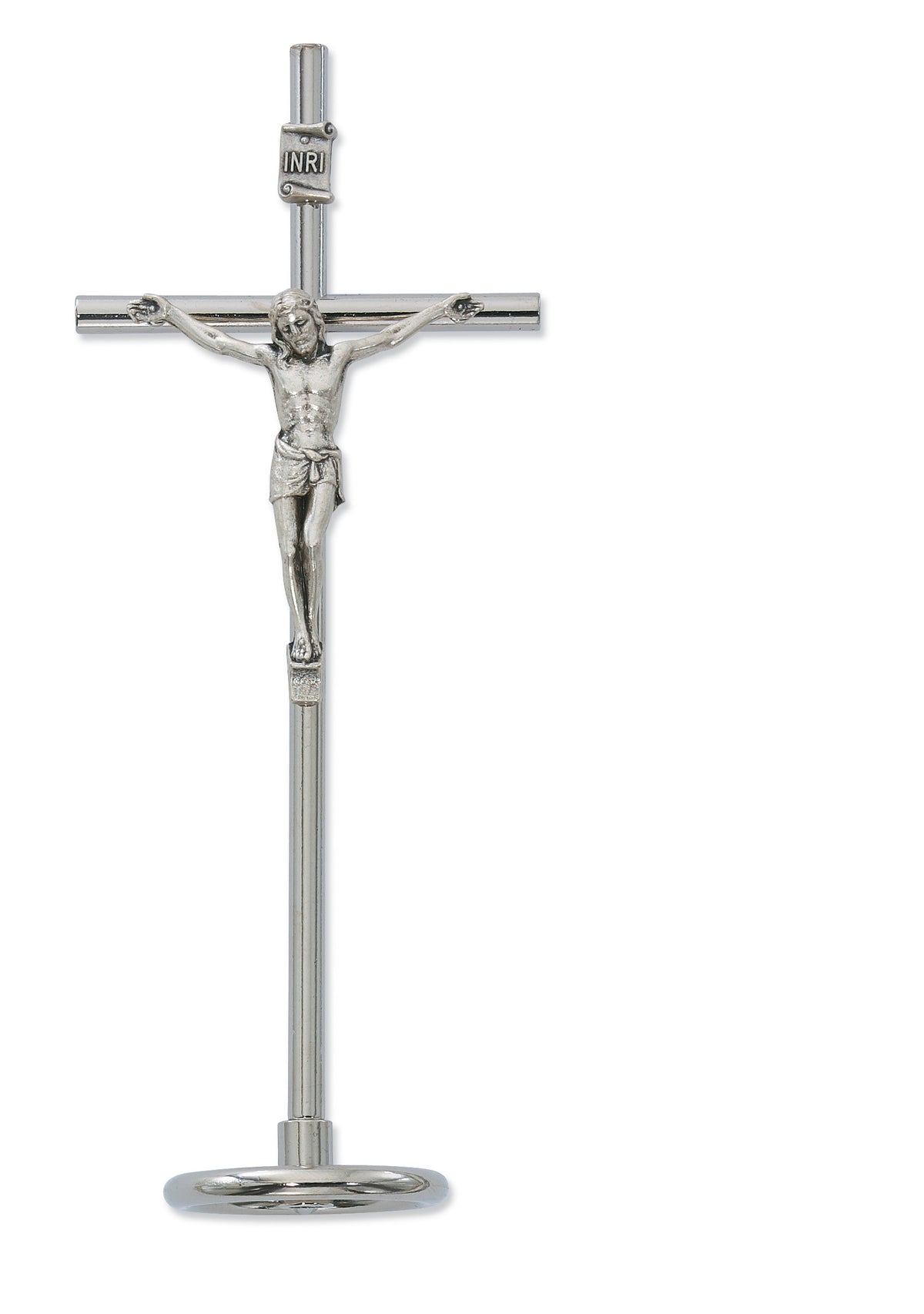6.5 In Metal Crucifix - Made in USA