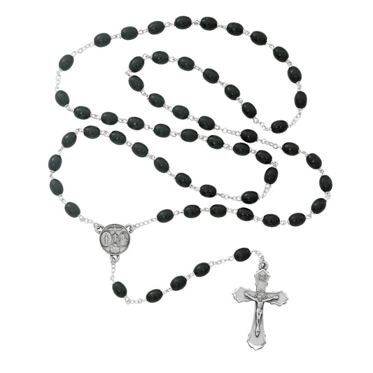 Black Wood 4 - Way Rosary