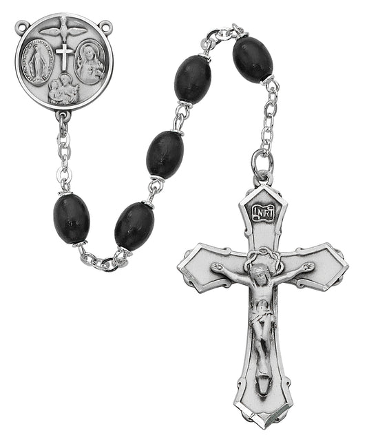 Black Wood Rosary