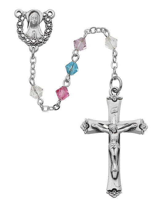 Multi Swarovski Bead Rosary