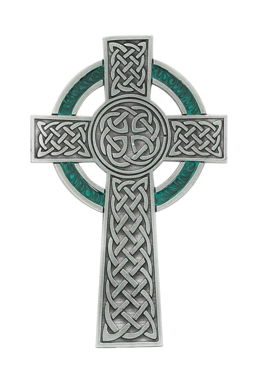 5 1/2 In Pewter Celtic Cross - Made in USA
