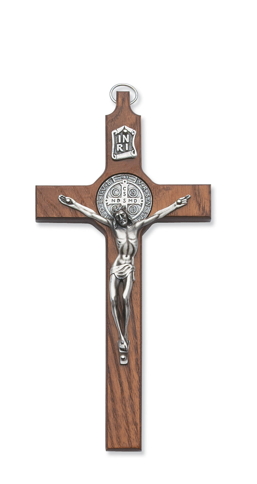 6 1/2 In St. Benedict Crucifix - Made in USA