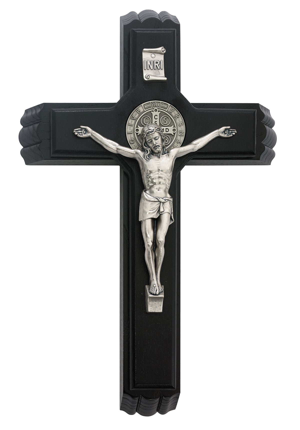 13in St. Benedict Black Sick Call - Made in USA