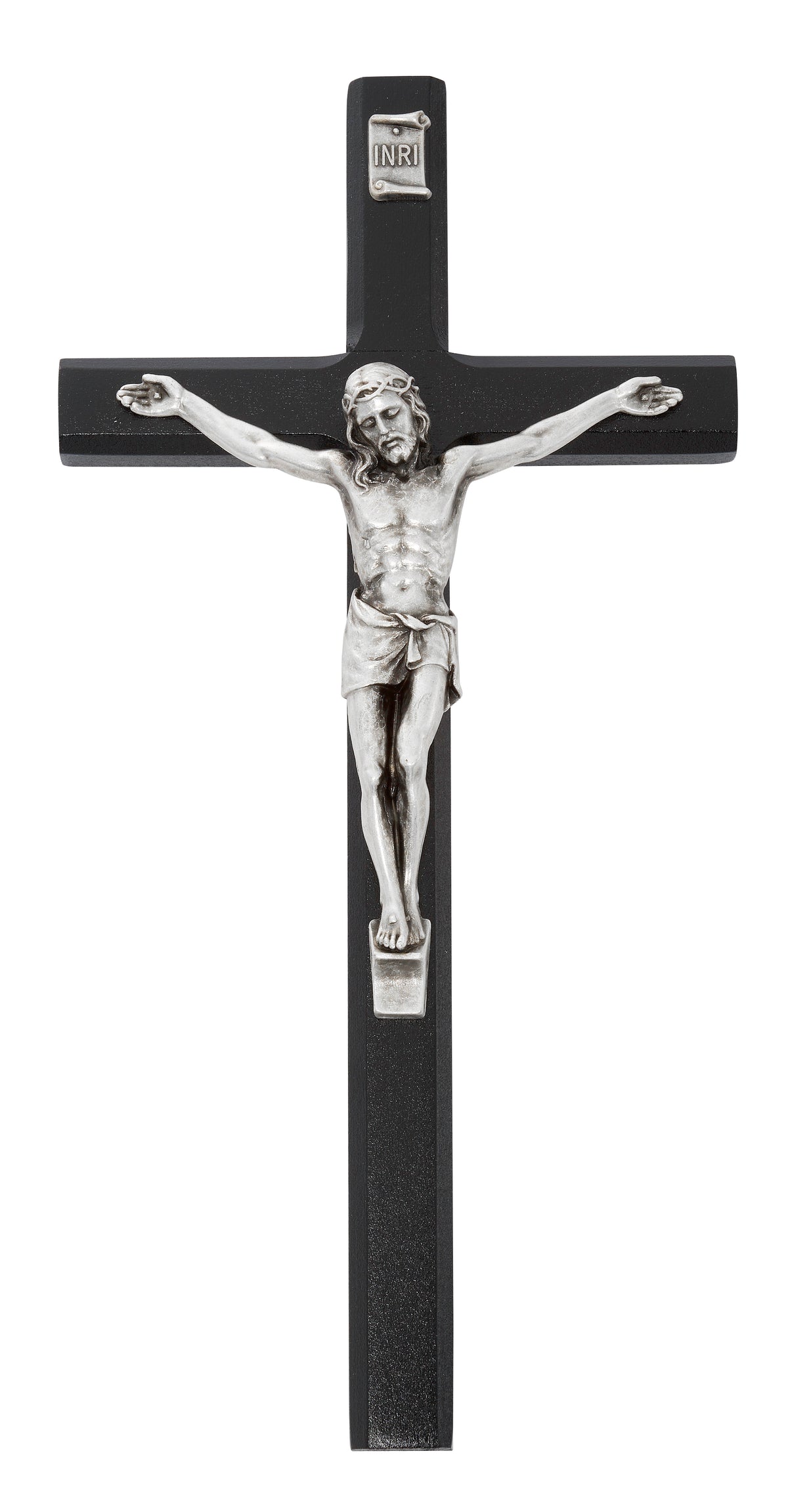 10 In Black Crucifix - Made in USA (80-184)