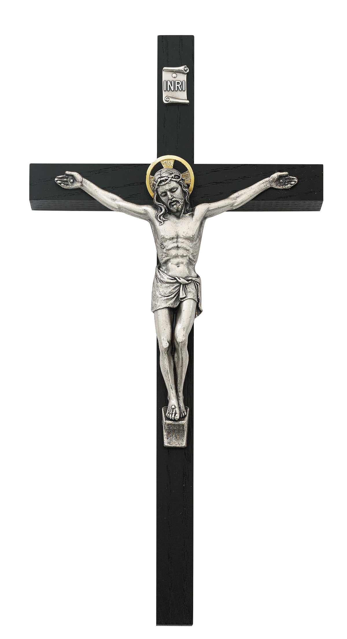 8 In Black Crucifix - Made in USA