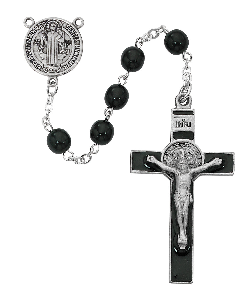 Black St. Benedict Rosary
