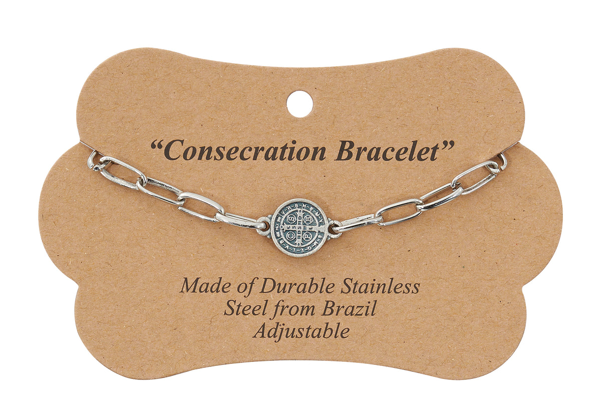 Adjustable St. Benedict Consecration Bracelet