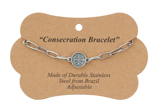 Adjustable St. Benedict Consecration Bracelet
