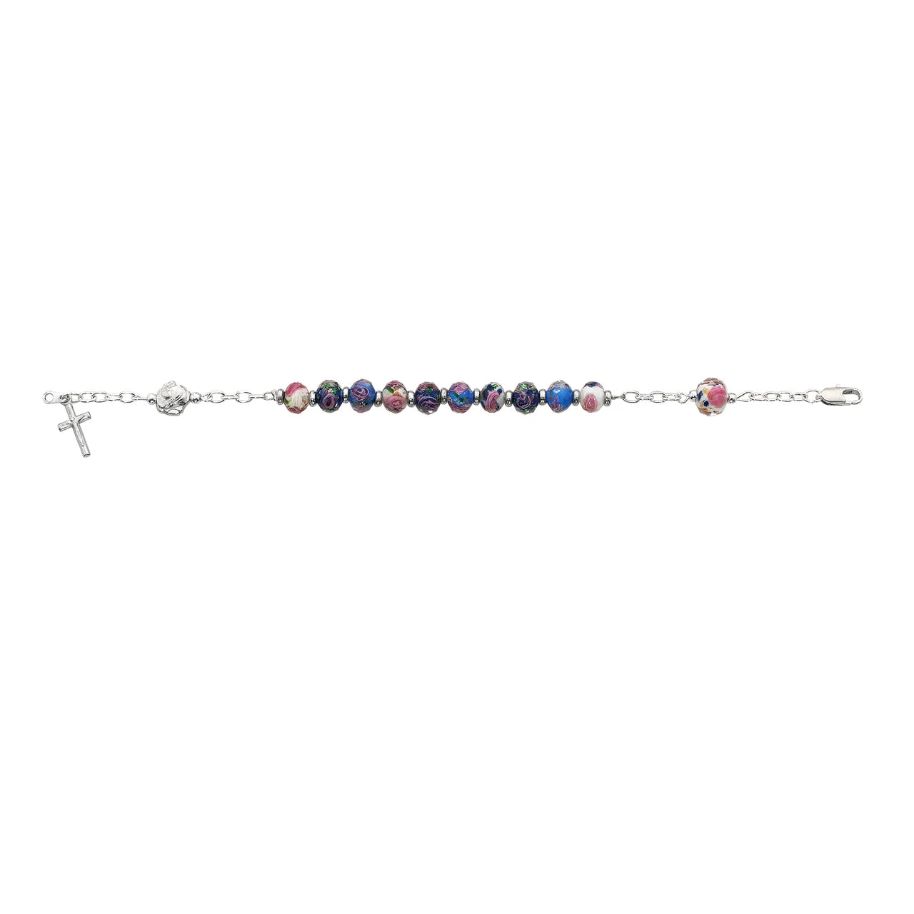 7.5in Cubic Zirconia Holy Spirit Bracelet
