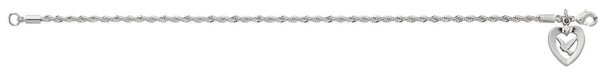 7.5in Holy Spirit Rope Bracelet