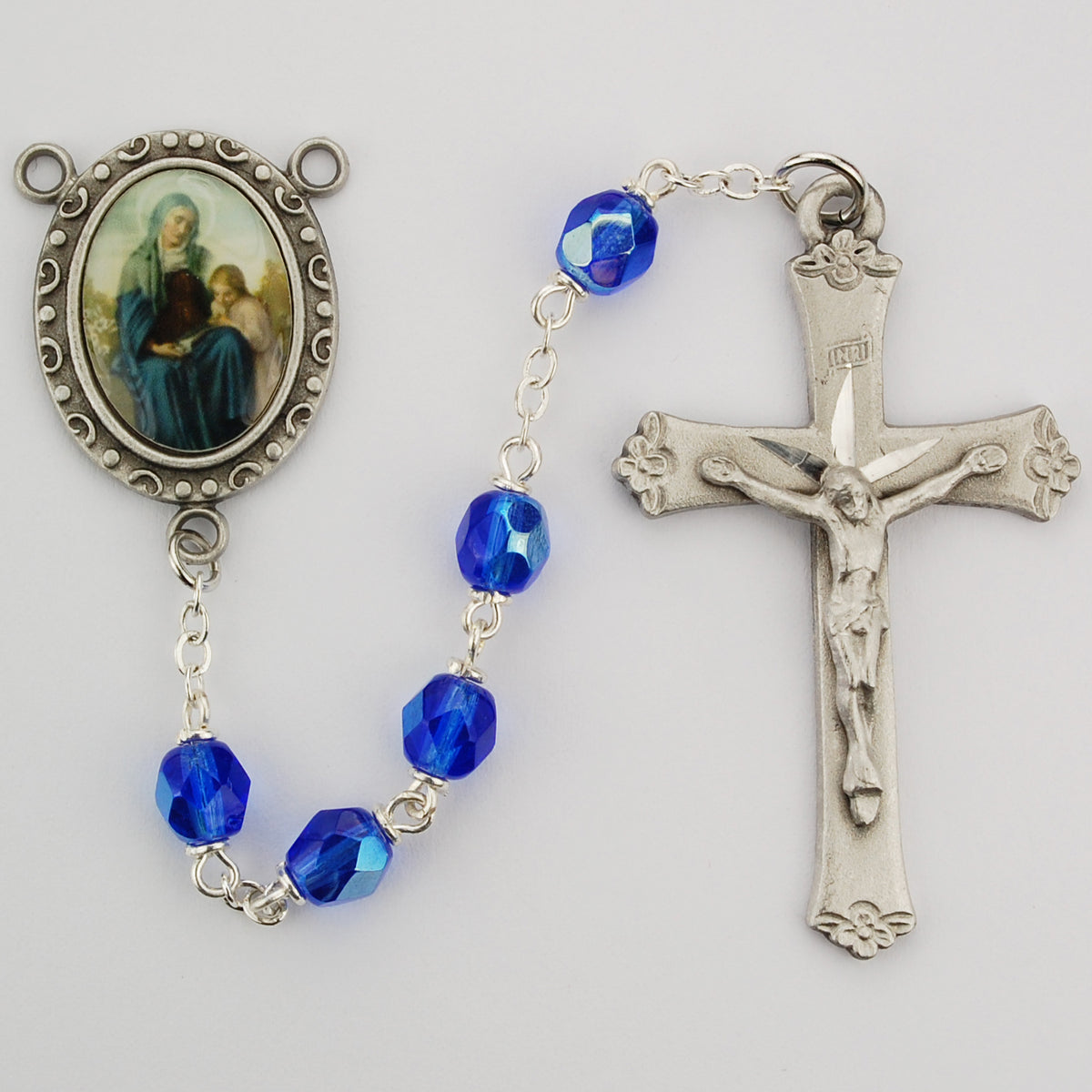 Blue St. Anne Rosary