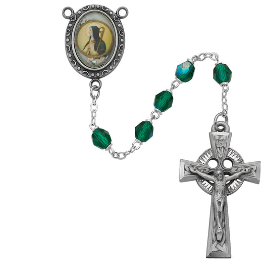 Green St. Brigid Rosary