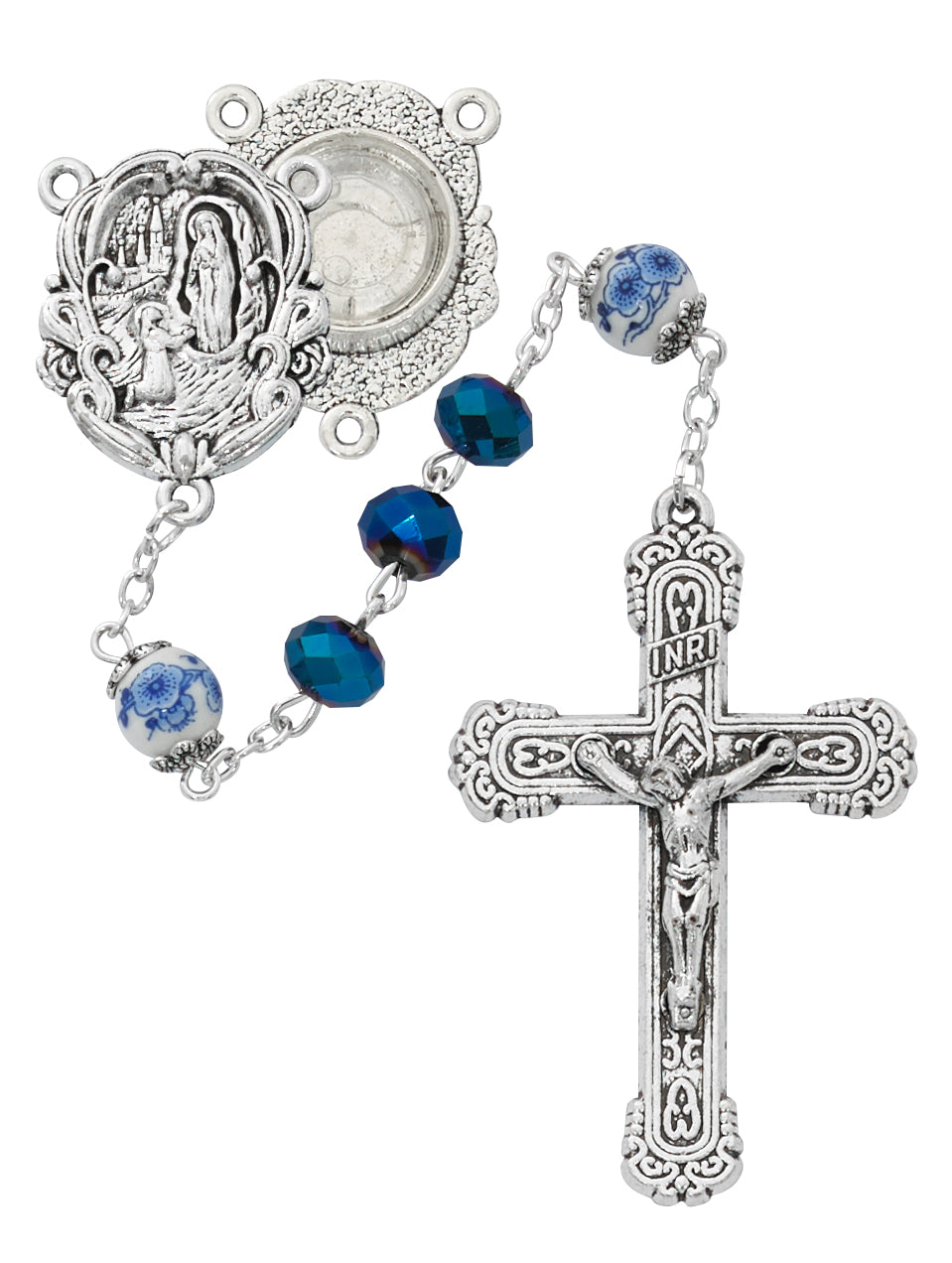 Lourdes Metallic Rosary