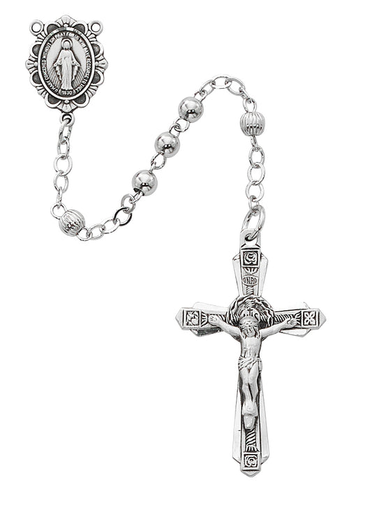 All Sterling Rosary  (R547LF)