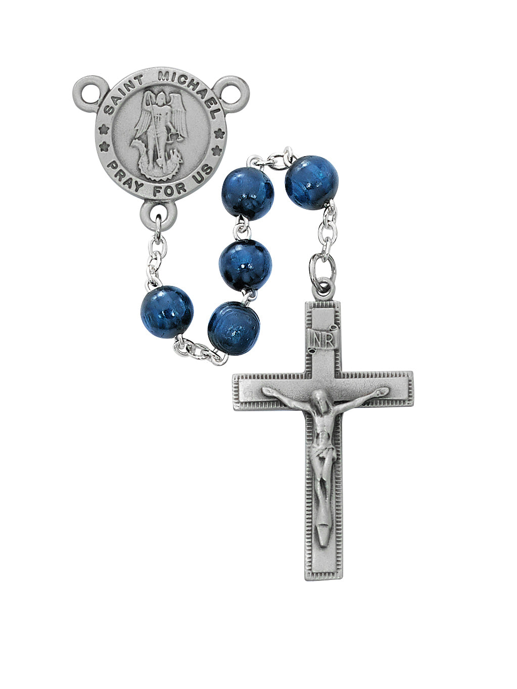 Blue Wood St. Michael Rosary