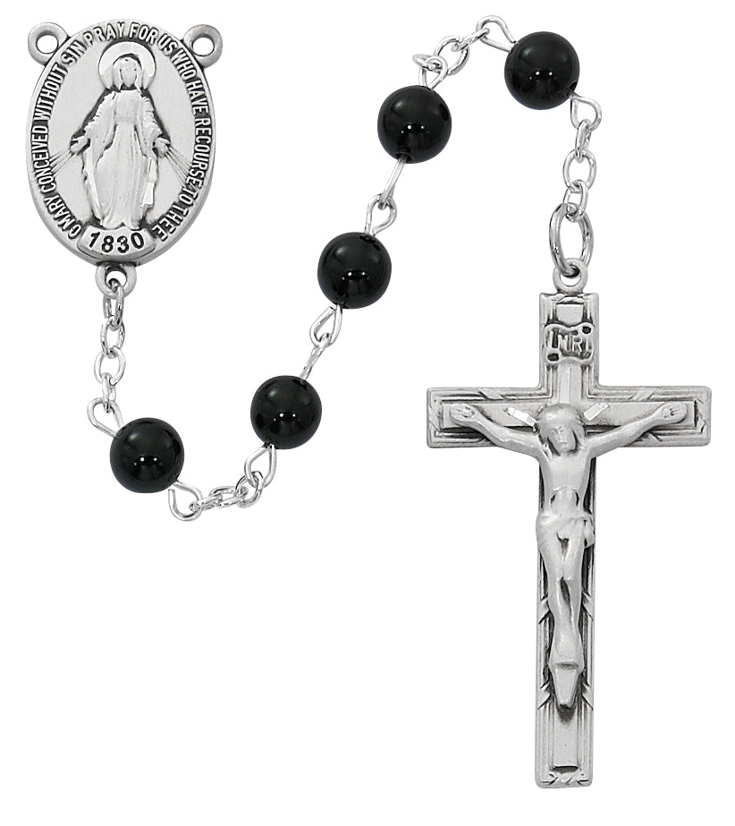Black Onyx Rosary