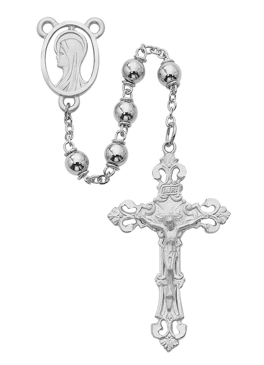Silver Rosary